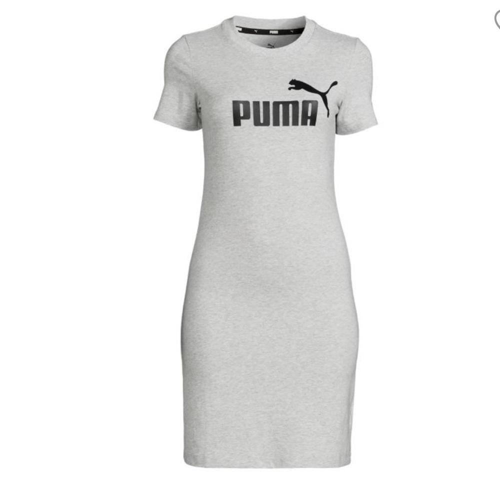 Puma Gray T-Shirt Dress Nwt S
